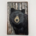 Black Bear on Reclaimed Wood - 14296