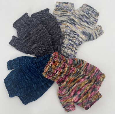 Fingerless Gloves- Wool Blend serena allen, fingerless gloves, wool blend